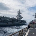 3 US Navy aircraft carriers are in the Pacific — and China's not happy