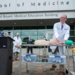 Mississippi doctor uses garden hose, lamp timer and electronic valve to create makeshift ventilators